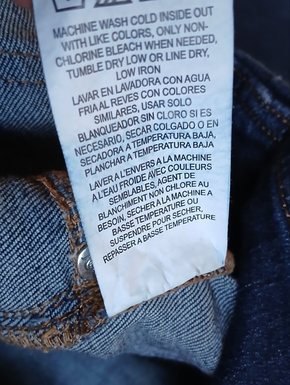 R&R ♡ fever crop pull on jegging denim jeans  14 rock &  republic - Picture 8 of 10